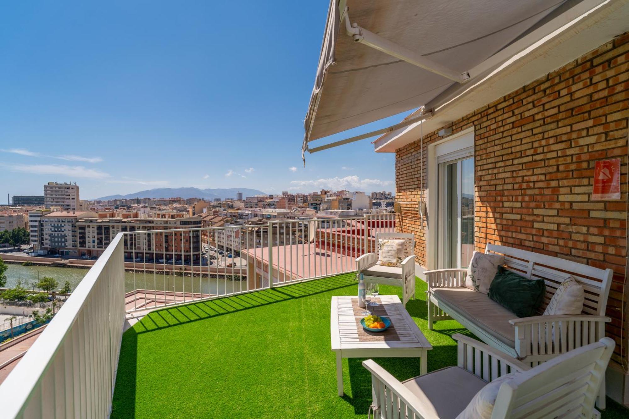 Sea Views Penthouse City Center Málaga Eksteriør billede