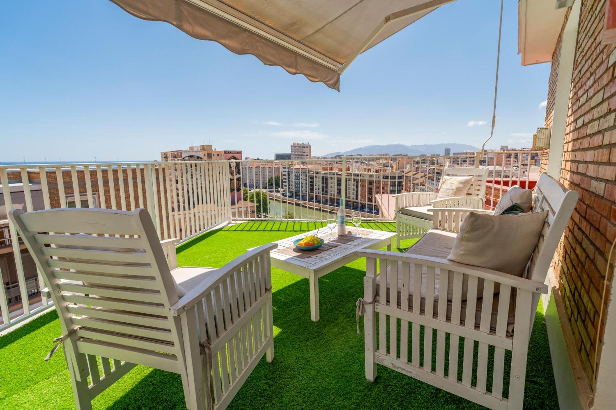Sea Views Penthouse City Center Málaga Eksteriør billede